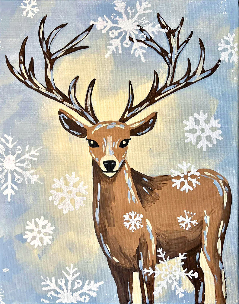 Just add Water- Mystical Deer Paint Kit